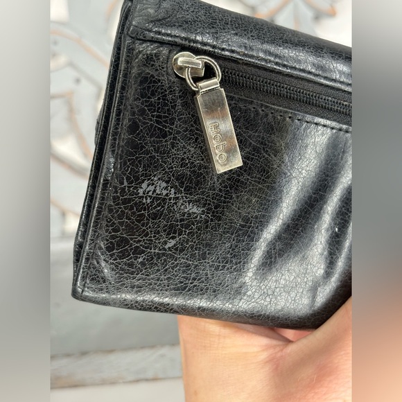 HOBO Black Leather Clutch - Picture 7 of 13